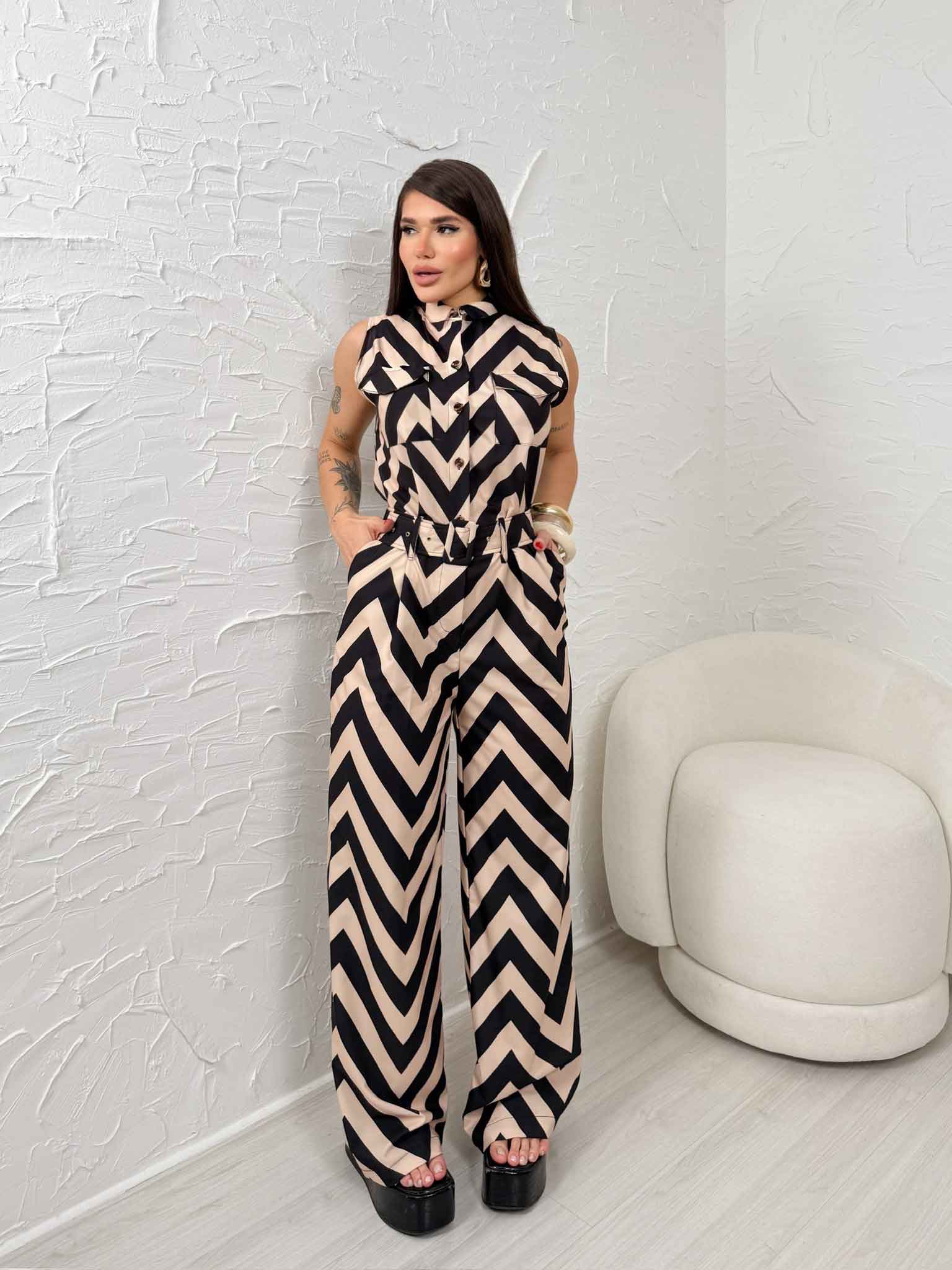 Macacão regata com bolso Litoral